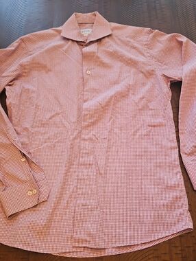Eton Mens Dress Shirt - Medium - 15- 1/2